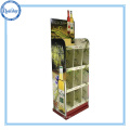 Cardboard display stand for helmet energy drinking display racks